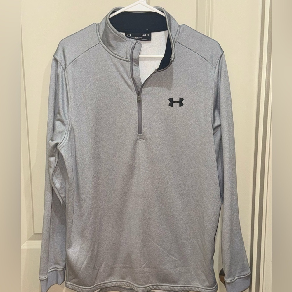 Under Armour Gray Quarter-Zip Pullover